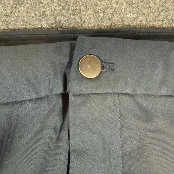Lululemon Commission Pant Mens 38x33 Navy Slim‎ Stretch Performance Warpstreme - Picture 5 of 16